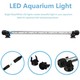 62 cm akvarie armatur - 7W LED, vit/blå, med sugkoppar, IP68