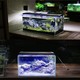 48-70 cm akvarie armatur - 11W LED, vit/blå, justerbar