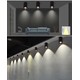 Outlet: LEDlife ZOLO pendellampa - 6W, Cree LED, svart/guld, m. 1,2m sladd