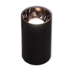 LED takpendel Lagertömning: LEDlife ZOLO pendellampa - 6W, Cree LED, svart/guld, m. 1,2m sladd