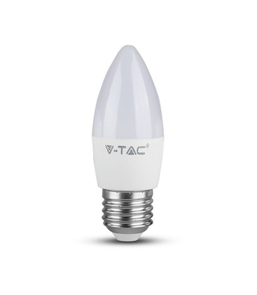 Lagertömning: V-Tac 5,5W LED kronljus - Samsung LED chip, 200 grader, E27