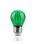 V-Tac 2W Färgad LED liten globlampa - Grön, Filament, E27