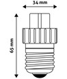 E27 till G9 adapter