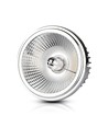 V-Tac LED spotlight - 20W, varmvitt, 230V, G53 AR111