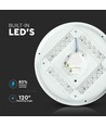 36W LED taklampa - Ø48cm, CCT, 3 ljusfärger, rund
