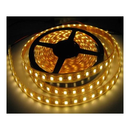 10W/m vattentät LED strip - 5m, IP68, 60 LED per. meter!