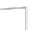 Ram till 120x60 LED panel - Snabb skruv kit, vit kant