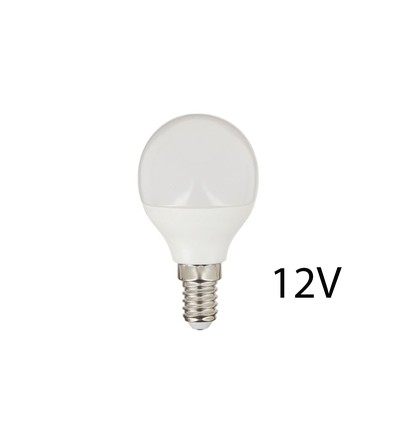 E14 4W LED-lampa - 12V DC, P45