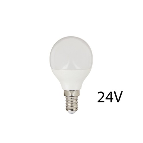 LEDlife 4,5W LED lampa - P45, E14, 24V DC