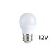 4W LED lampa - G45, E27, 12V