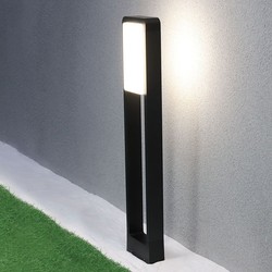 Lampor V-Tac 10W LED trädgårdarmatur - Svart, 80 cm, IP65, 230V