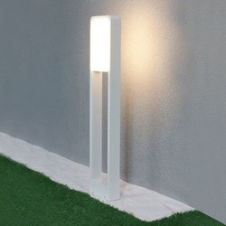 LED-belysning Lagertömning: V-Tac 10W LED trädgårdarmatur - Vit, 80 cm, IP65, 230V