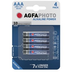 Batterier AAA 4-pack AgfaPhoto batteri - Alkaline, 1,5V