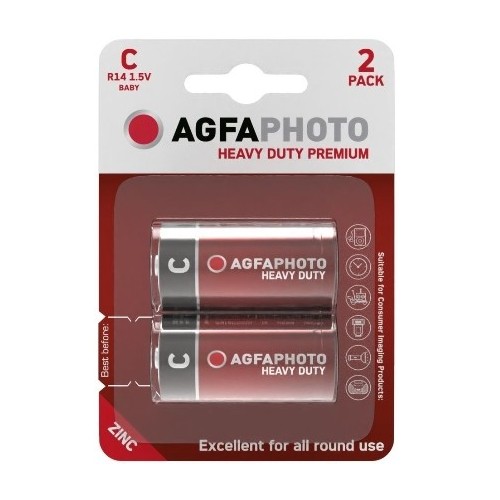 C/MN1400 2-pack AgfaPhoto batteri - Alkaline, 1,5V