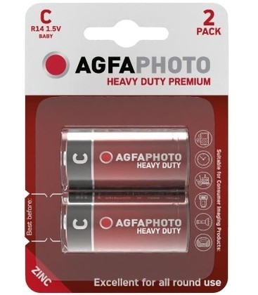 C/MN1400 2-pack AgfaPhoto batteri - Alkaline, 1,5V