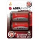D/MN1300 2-pack AgfaPhoto batteri - Alkaline, 1,5V