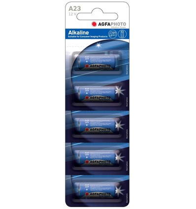 LR23A/A23 5-pack AgfaPhoto batteri - Alkaline, 12V