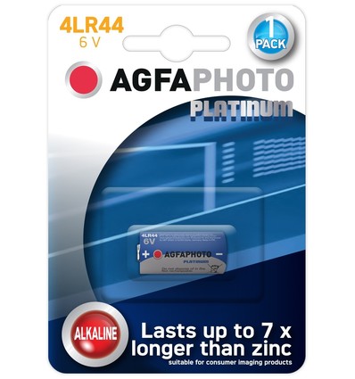 4LR44 1 stk AgfaPhoto batteri - Alkaline, 6V