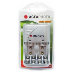 Batterier 1 stk AgfaPhoto laddare - till uppladdningsbart batteri