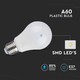 V-Tac 10W LED lampa - A60, E27, RA 95