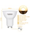 Outlet: EN: LED A5 GU10 6W 3000K