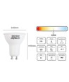 Outlet: EN: LED A5 GU10 6W 3000K