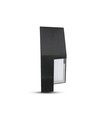 7W Vägglampa - IP65 utomhus, fyrkantig, svart, inkl. ljuskälla
