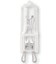 Lagertömning: Klar G9 50W halogenlampa - Traditionel lampa, 600lm, dimbar
