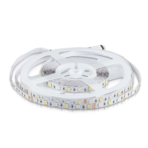 V-Tac 10,8W/m RGB+NW LED strip - 5m, 60 LED per. meter