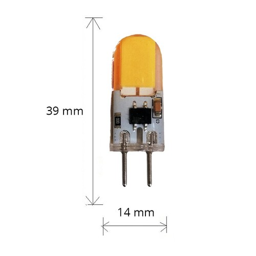 LEDlife KAPPA3 LED lampa - 1,6W, dimbar, 12V-24V, GY6.35