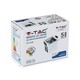 Outlet: V-Tac 4W LED spotlight - Hål: 4,5x4,5 cm, Mål: 5,5x5,5 cm, UGR19, RA90, Samsung LED chip, 230V