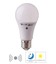 V-Tac 9W LED lampa - Rörelsesensor, 200 grader, A60, E27