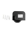 Rörelsesensor - IP44 utomhus, LED-vänlig, svart, PIR infraröd
