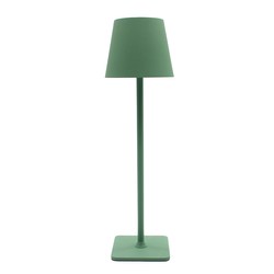 Lampor Uppladdningsbar LED bordslampa Inomhus/utomhus - Grön, touch dimbar, CCT, IP54 utomhus bordslampa
