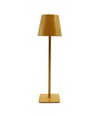 Uppladdningsbar LED bordslampa Inomhus/utomhus - Senapsgul / guld, touch dimbar, CCT, IP54 utomhus bordslampa