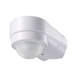 Utomhus vägglampa V-Tac rörelsesensor - LED vänlig, vit, PIR infraröd, IP65 utomhusbruk
