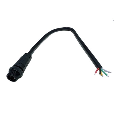 Startkabel till RGBW bastubelysning - 25 cm