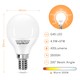 Outlet: EN: LED A5 G45 BIG ANGLE E14 4.9W 3000K