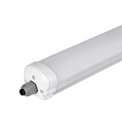 LED lysrör & armaturer V-Tac vattentät 36W LED armatur - 120 cm, 120lm/W, Samsung LED chip, IP65, länkbar, 230V