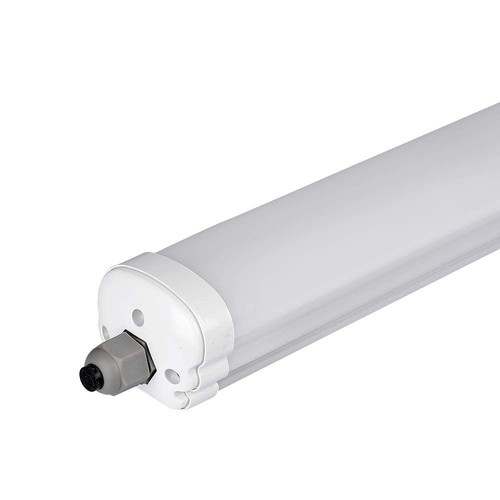 V-Tac vattentät 36W komplett LED armatur - 120 cm, 130lm/W, Cree, genomkopplad, IP65, 6 års garanti