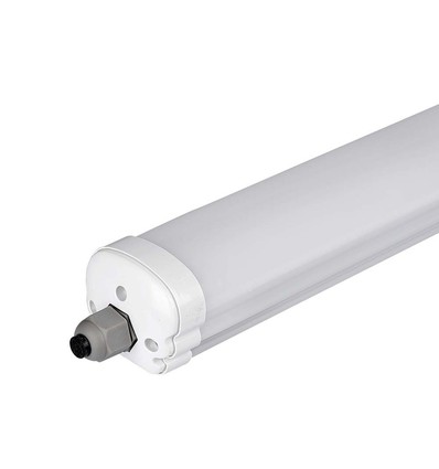 V-Tac vattentät 36W komplett LED armatur - 120 cm, 130lm/W, Cree, genomkopplad, IP65, 6 års garanti