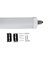 120cm 36W vattentät komplett LED-armatur, genomkopplad - 4680lm, 130lm/W, IP65, 6 års garanti