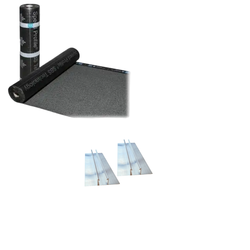 Solcell komplett för takpapp och ståltak Startsats montageutrustning, till 4 paneler - För takpapp eller ståltak