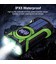 Nödradio grön med ficklampa - Solcell, vev, bluetooth, powerbank 5000mAh, IP65