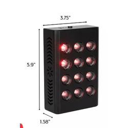 Ljusterapilampor Vitality PRO 60 Kraftfull Rödljusterapi - lampa hemma 10W