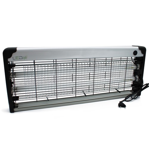 LEDlife insektlampa - 2x20W, inomhus/täckta ytor, UV-ljus, täcker ca 150m2
