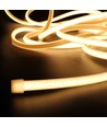 5 m vattentät Neon COB strip - 230V, IP67, 288 LED/m, 11,5W/m, kan klippas var 10cm