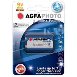 El-produkter B1 1 stk AgfaPhoto batteri - Alkaline, 9V