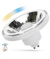 GU10 10W Vit Smart Home LED-spot - AR111, Tuya/Smart Life, fungerar med Google Home, Alexa och smartphones