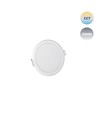 6W Smart home LED downlight - Tuya/Smart Life, Google Home och app, hål: Ø10,5 cm, Mål: Ø11,2 cm, 230V